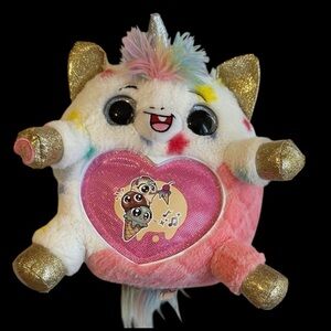 Zuru Unicorn Rainbocorn 10” Plush Stuffed Animal Sparkle Sound Talking